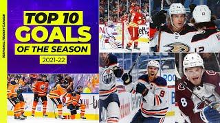 Top 10 Goals of the 2021-22 NHL Regular Season