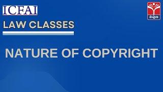 Law || Nature of Copyright || T-SAT Nipuna