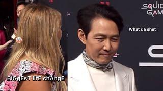 Interviewer asking really awkward question to Lee Jung Jae…