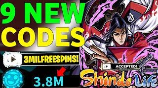 UPDATESHINDO LIFE CODES FOR SPINS DECEMBER 2024 - ROBLOX SHINDO LIFE CODES