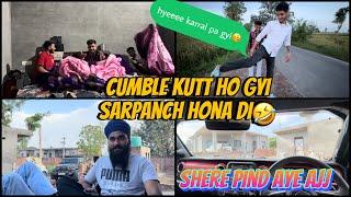 mahabir hona di cumble kutt ho gyi ajj | shere pind gye ajj | bohout chill kita | Dhillonpreet Vlogs