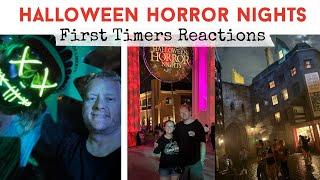 UNIVERSAL HALLOWEEN HORROR NIGHTS | First Time Experience | Thoughts & Reactions