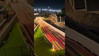 Crazy Slide Ride On Al Bahacity in SaudiArab#shortvideo #shortfeed #trendingvideo #viralvideo