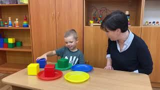 Сенсорное развитие. Простые игры на изучение основных цветов.