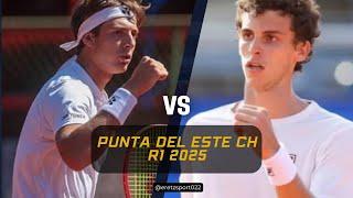 Punta del Este 2025 Challenger R1: Lautaro Midon [Q] vs. Juan Manuel Cerundolo [4] Highlights