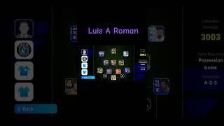 luis a roman formation! best formation #pes2024 #efootballmobile2024