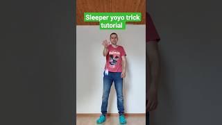 🪀 The Most Important yoyo trick tutorial. Sleeper  #yoyo #yoyotricks