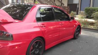 Red Evo 8 idle