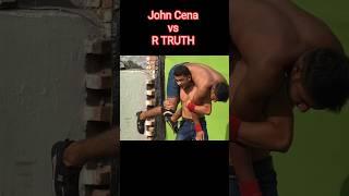 WWE At Roof  - John Cena AA To R Truth Saturday Night Main Event #shorts #viralshorts