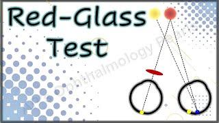Red glass test