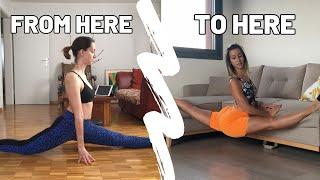 25min Oversplit Stretching (FOLLOW ALONG) to get quickly a deeper Front Split!