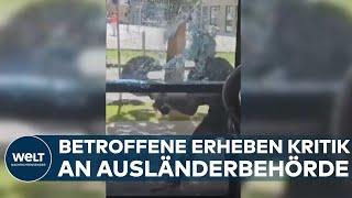 WUTAUSBRUCH IN MAGDEBURG: Asylbewerber zerstört Eingangsbereich der Ausländerbehörde