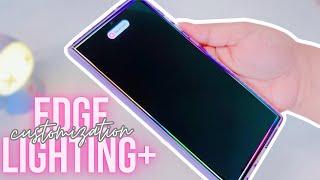 How to customize EDGE LIGHTING+ on SAMSUNG phones