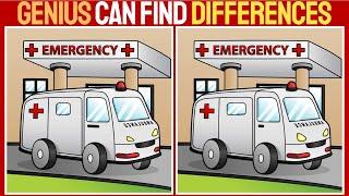 【Spot the difference】Only genius can find differeces | Find 3 Differences between two pictures