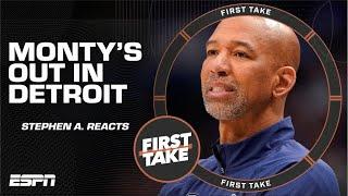 Stephen A. thinks Monty Williams was ‘IN PURGATORY’ with the Pistons | First Take