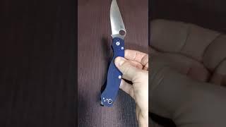 Spyderco Military 2. Compression Lock in action ;-)