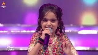 #AksharaLakshmi's cute performance of Raja Kaiya Vecha 