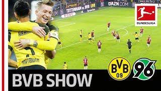 Borussia Dortmund vs. Hannover 96 I 5-1 I Reus Show and Sancho Assists