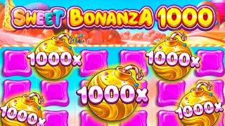 БОМБА 1000X НЕ ПЕРЕСТАЕТ ПАДАТЬ \ ШОК \ Sweet Bonanza 1000 \ занос \ заносы недели \ БОНАНЗА 1000