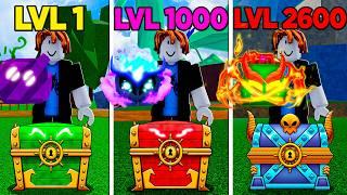 UPEI DO 1 AO 2600 COM AS NOVAS PREMIUM BOX NO BLOX FRUITS!