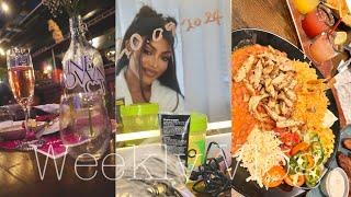 Shopping for Fall | Brunch Party  | Tried the world's BEST portable fan ft. Jisulife | Vlog #28