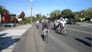 San Diego 4th Annual Tweed Ride---Video #2