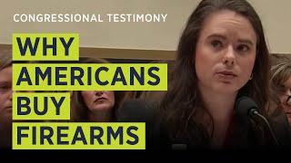 “THAT is why law-abiding citizens buy millions of these firearms.” Amy Swearer To House Judiciary