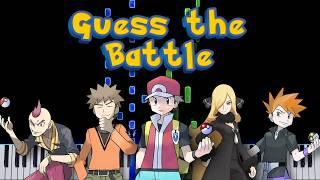 Guess the Pokémon Battle! (Piano Quiz)