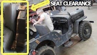 1959 Willys Jeep CJ3 - Seat Clearance Mod - Part 1