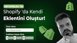 SHOPIFY UZMANI OL! 