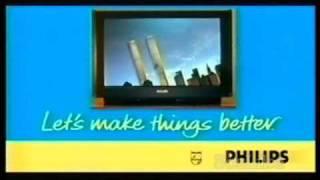 World Trade Center Planes - 1995 Philips Home Cinema Ad