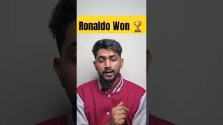 Finally RONALDO Won  #tamil