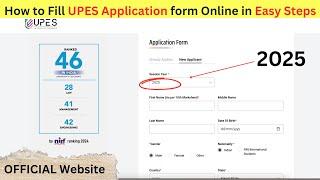 How to fill upes Dehradun Form Online in 2025 | Upes Dehradun application form filling 2025 |