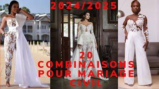 20 combinaisons pour votre mariage civil. Tendance 2024/2025