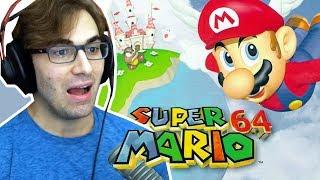 SUPER MARIO 64 - O Início de Gameplay Deste Jogo Incrível da Nintendo!