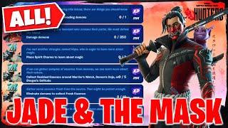 Jade & The Mask Quesltine | Fortnite Chapter 6 Storyline