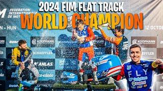 Winning the 2024 FIM Flat Track World Championship