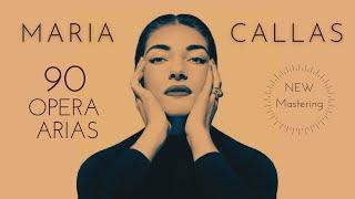 Maria Callas - 90 Opera Arias, Carmen, Norma, Tosca, Traviata, Butterfly.. NEW MASTERING (Ct.rec.)