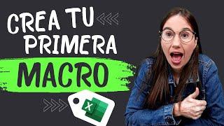  APRENDE a crear MACROS en EXCEL desde cero