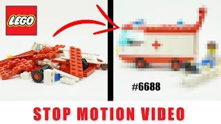 LEGO® 6688 | Ambulance  (1985) | Stop Motion Speed Build