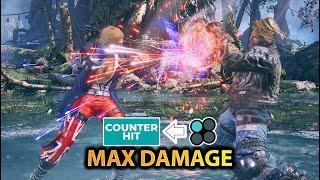 Tekken 8 Steve B1 Combos | +Max Damage?