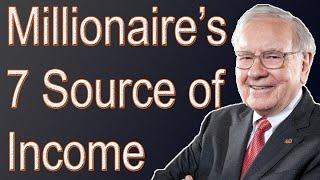 7 Income Streams Millionaire have! | Motivation to become Rich #shorts