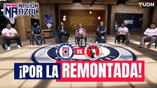  NACIÓN AZUL: ¡POR LA REMONTADA!  MOTIVADOS Y CONFIADOS  Con la voz oficial de Cruz Azul