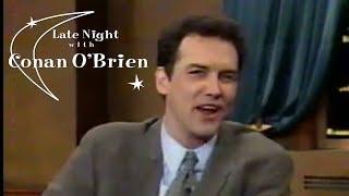 Norm Macdonald on Conan - Bob Kendall & The Turtle Joke (May 1996) Full Interview
