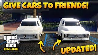 *UPDATED* GTA 5 GIVE CARS TO FRIENDS GLITCH! GCTF GLITCH! *SUPER EASY* (ALL CONSOLES)