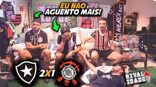 React Botafogo 2x1 Corinthians | Melhores momentos | Gols | Brasileirão