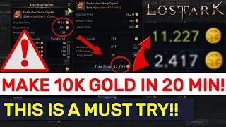 How To Make 10000+ GOLD In The Market DAILY! Step By Step Guide! | Lost Ark