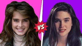 Brooke Shields vs Jennifer Connelly - Through the Years (Face Morph Transformation - 1982 -2024...)