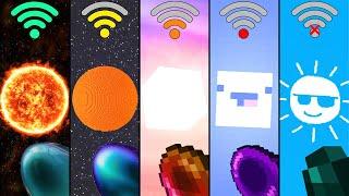 sun with different Wi-Fi in minecraft