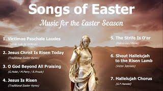 Songs of Easter, Music for the Resurrection | 8 Easter Hymns | Choir w/Lyrics | Sunday 7pm Choir